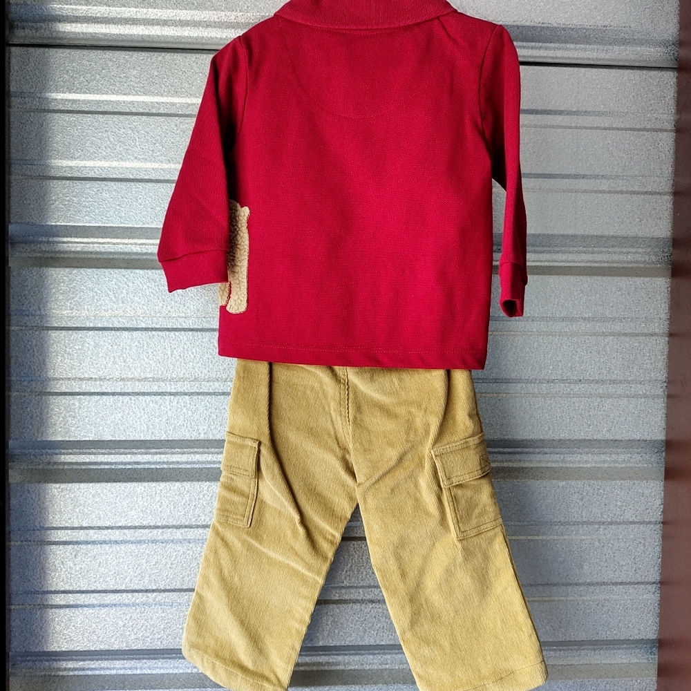 Mud Pie Baby pant set 12-18mo - Picture 2 of 2